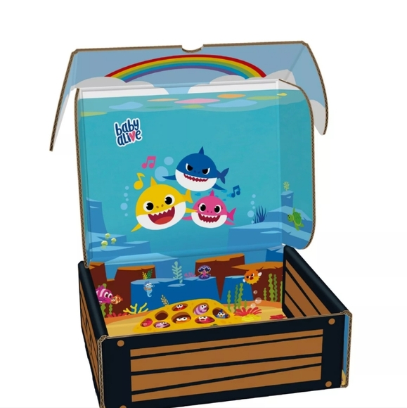 NWT Baby Alive Baby Shark Doll Tail and Hood Toy - Picture 4 of 5